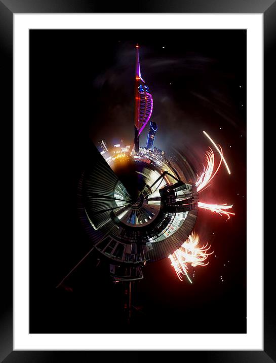  Spinaker with a spin Framed Mounted Print by JC studios LRPS ARPS