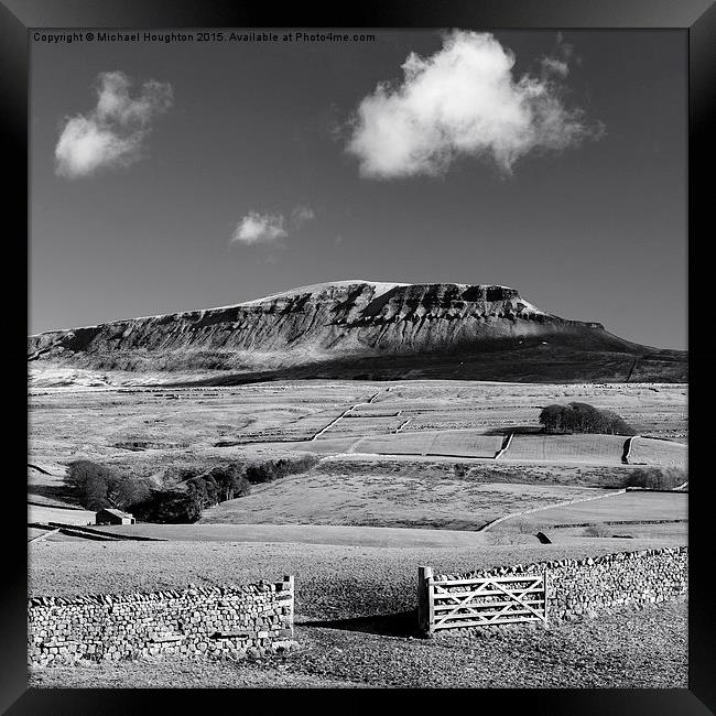  Pen y Ghent Framed Print by Michael Houghton