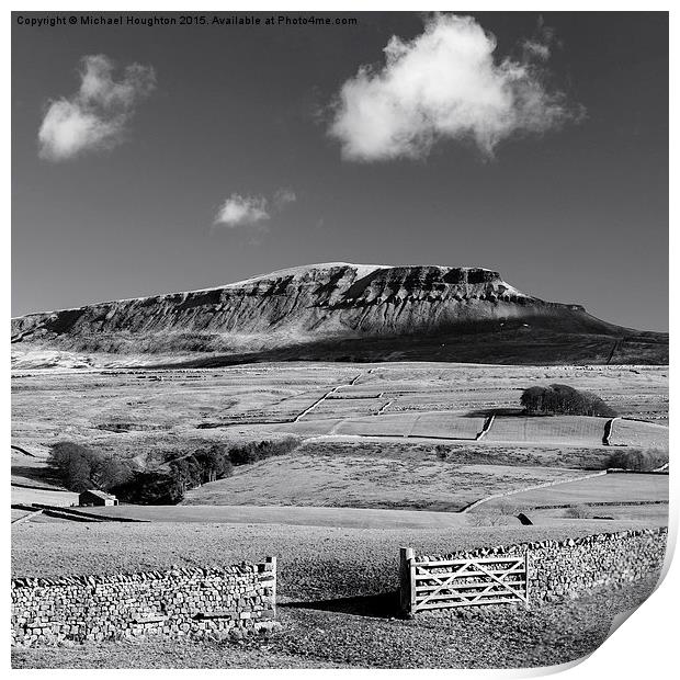  Pen y Ghent Print by Michael Houghton