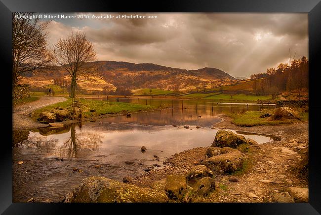 The Lake District  Framed Print by Gilbert Hurree