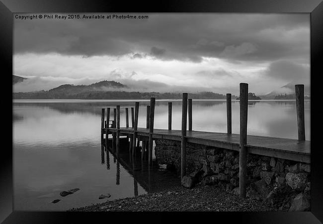  Ashness Jetty Framed Print by Phil Reay