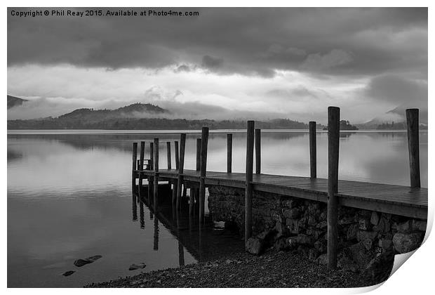  Ashness Jetty Print by Phil Reay