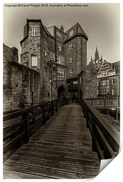 Black Gate Print by David Pringle