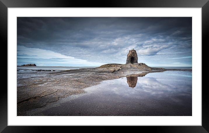 Black Nab Framed Mounted Print by chris smith