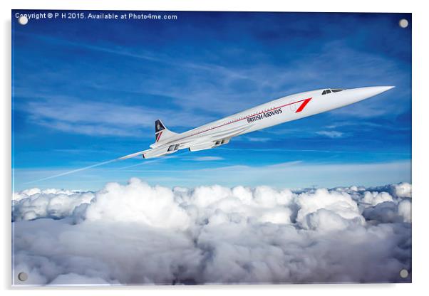  Concorde Acrylic by P H