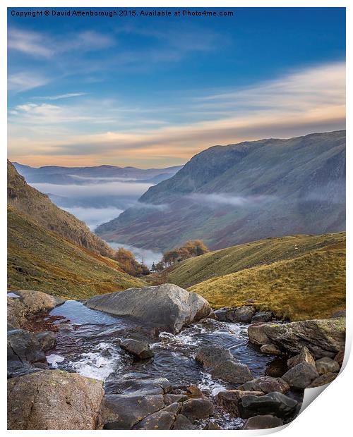  Stunning Lake District Print by David Attenborough