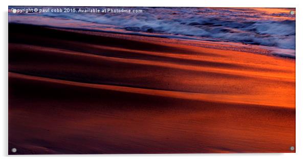  Dark sands Acrylic by paul cobb