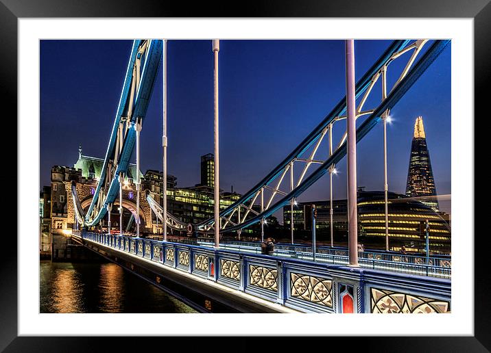 Tower Bridge, London  Framed Mounted Print by chris smith