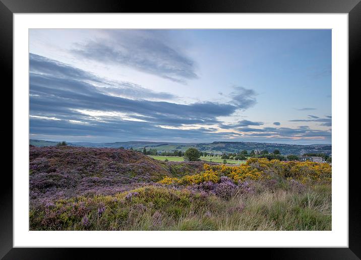 Norland View Framed Mounted Print by chris smith