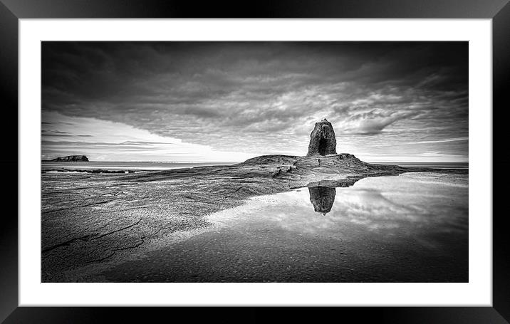 Black Nab Framed Mounted Print by chris smith