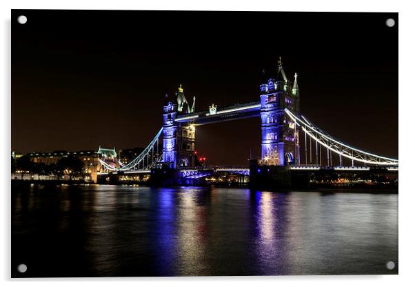 Tower Bridge Acrylic by chris smith