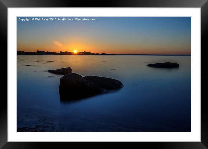  Morning has broken. Framed Mounted Print by Phil Reay