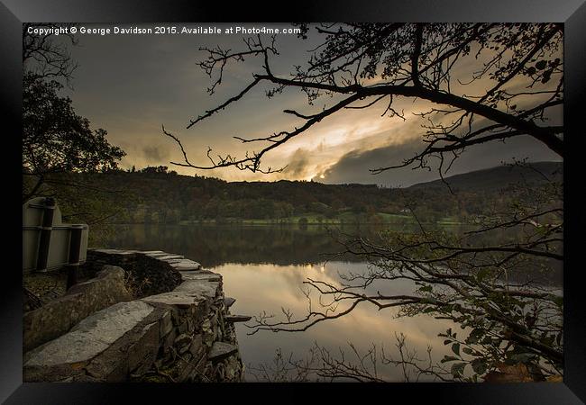 Evening Stroll Framed Print by George Davidson