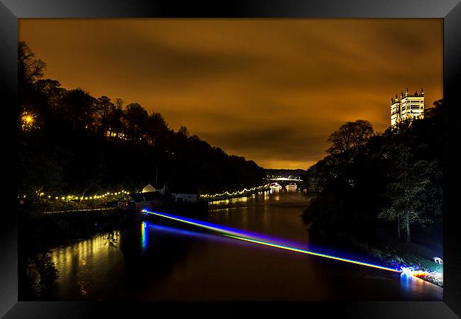  Durham Lumiere 2015 Framed Print by Northeast Images