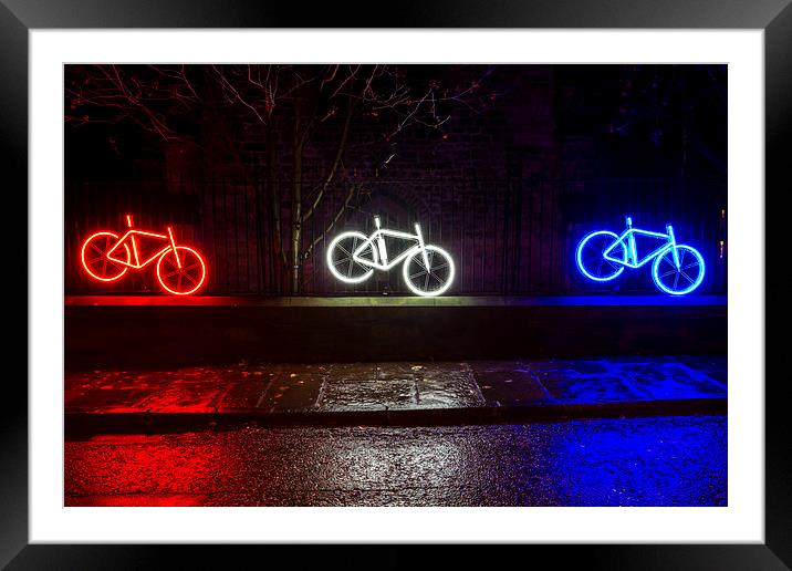  Durham Lumiere 2015 Framed Mounted Print by Northeast Images