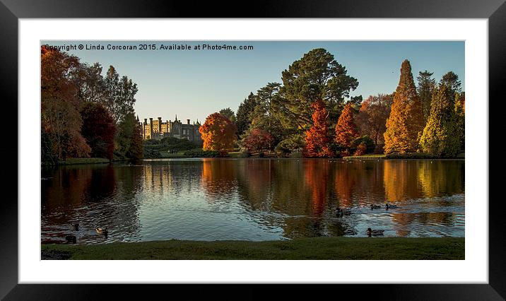  Sheffield Park Framed Mounted Print by Linda Corcoran LRPS CPAGB
