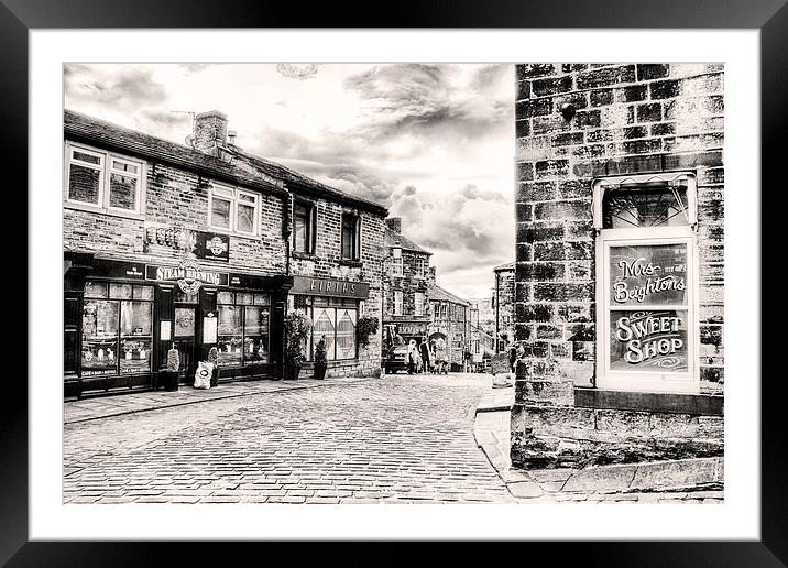  The Bronte Village Framed Mounted Print by David McCulloch