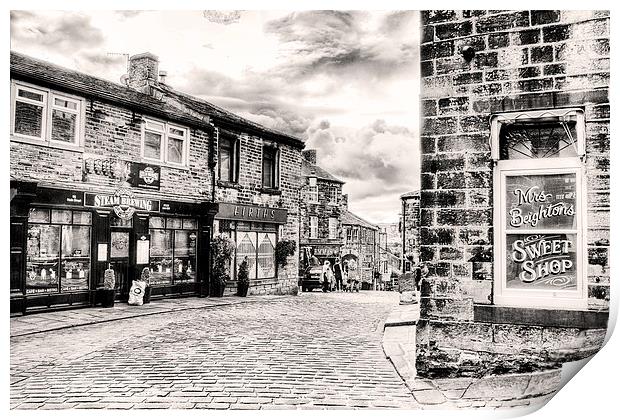  The Bronte Village Print by David McCulloch