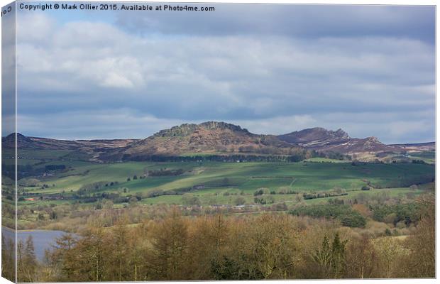  Roaches (North Staffordshire) Canvas Print by Mark Ollier