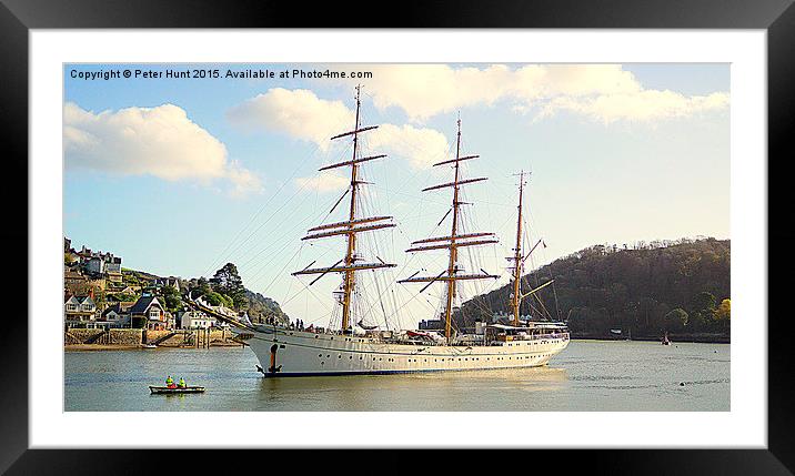  Dartmouth Gorch Fock  Framed Mounted Print by Peter F Hunt