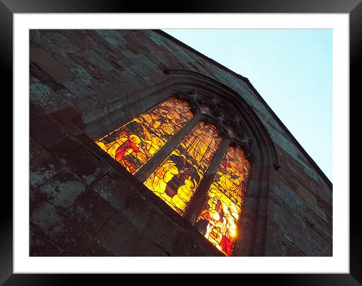 The Colours of Church Framed Mounted Print by Ben Veal