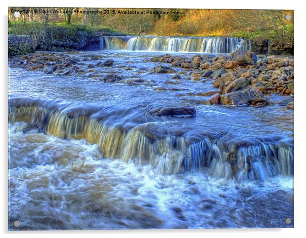 Wain Wath Force, Upper Swaledale  Acrylic by Colin Williams Photography