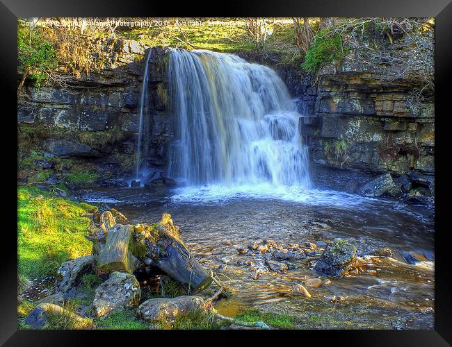  East Gill Force, Keld, Yorkshire Dales Framed Print by Colin Williams Photography
