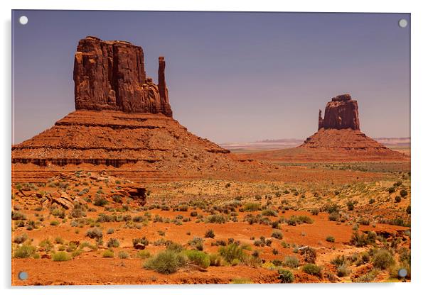 Monument Valley Acrylic by Thomas Schaeffer
