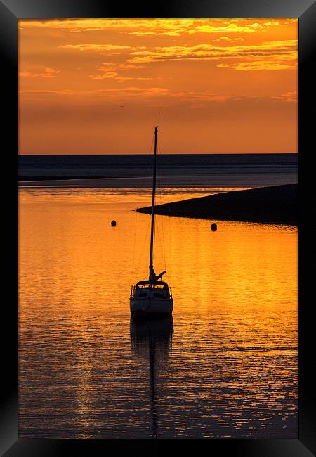  Sunset  Dreams (2) Conway Framed Print by Mark Ollier