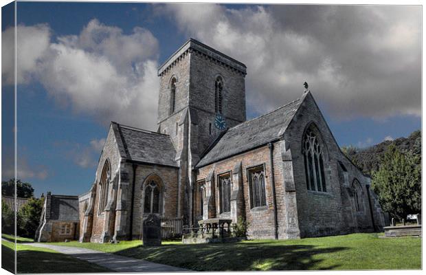  Welton Church, East Yorkshire Canvas Print by Chris  Anderson