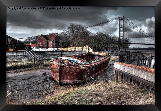  Barton upon Humber Haven, Lincolnshire Framed Print by Chris  Anderson