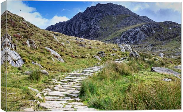 Snowdonia national park, Wales. Canvas Print by chris smith