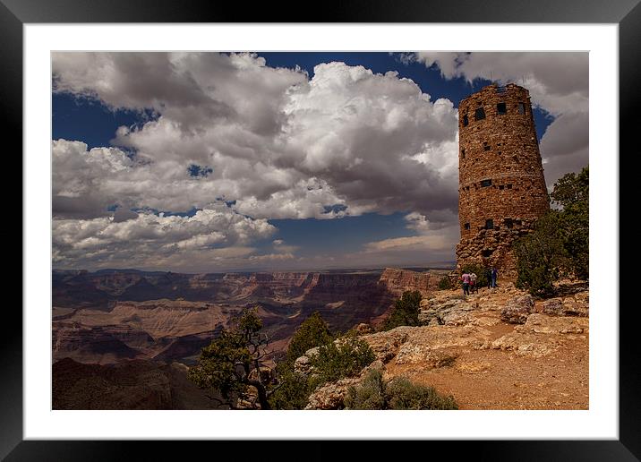 Desert Point, Grand Canyon Framed Mounted Print by Thomas Schaeffer