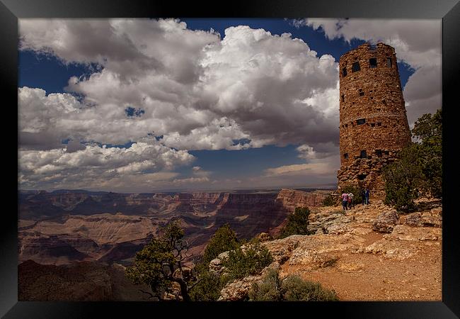 Desert Point, Grand Canyon Framed Print by Thomas Schaeffer