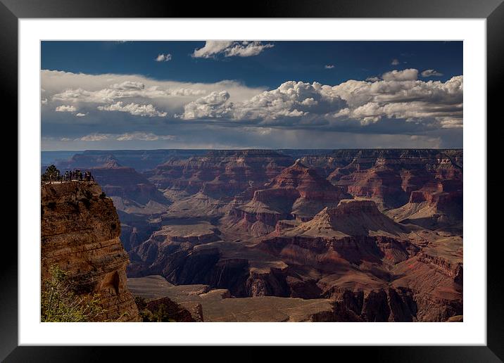 Grand Canyon, Mather Point Framed Mounted Print by Thomas Schaeffer