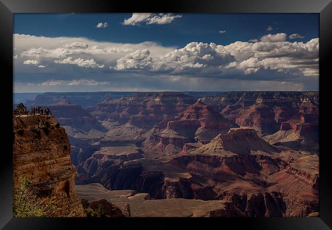 Grand Canyon, Mather Point Framed Print by Thomas Schaeffer