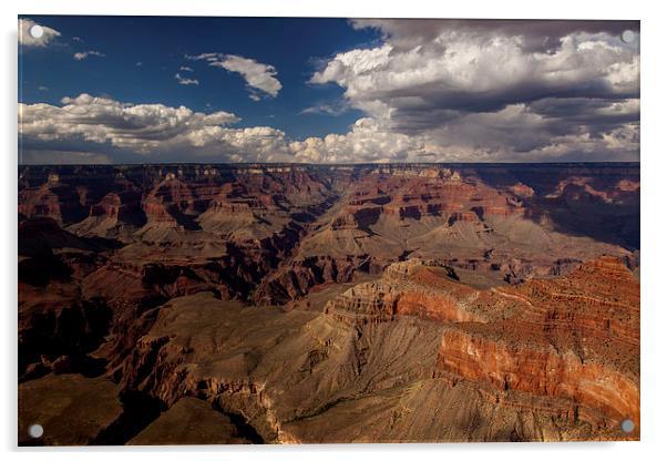 Sunset at Yavapai Point, Grand Canyon Acrylic by Thomas Schaeffer