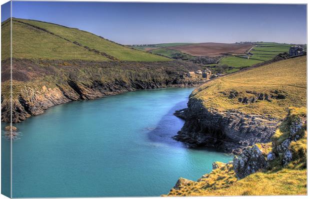 Port Quin, Cornwall Canvas Print by David Wilkins