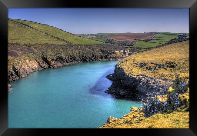 Port Quin, Cornwall Framed Print by David Wilkins