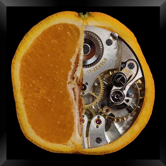 Clockwork Orange Framed Print by Brian Roscorla