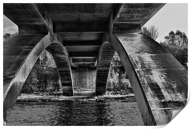 Under Garrion Bridge Print by Tommy Reilly