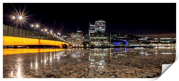 Reflecting London Print by Elements Of Time