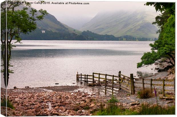 Buttermere Mist Canvas Print by Trevor Camp