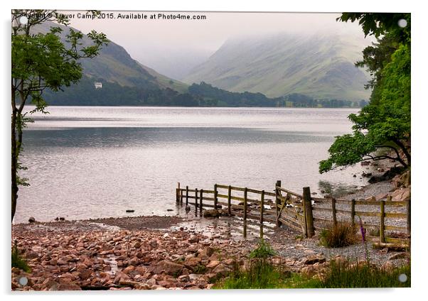 Buttermere Mist Acrylic by Trevor Camp