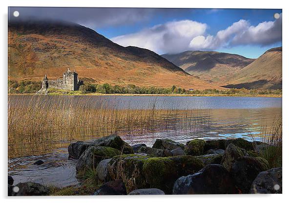  Kilchurn Castle Acrylic by kevin wise