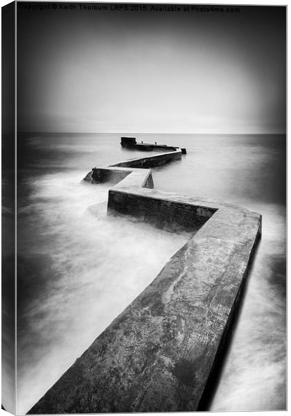 St Monans Harbour Canvas Print by Keith Thorburn EFIAP/b