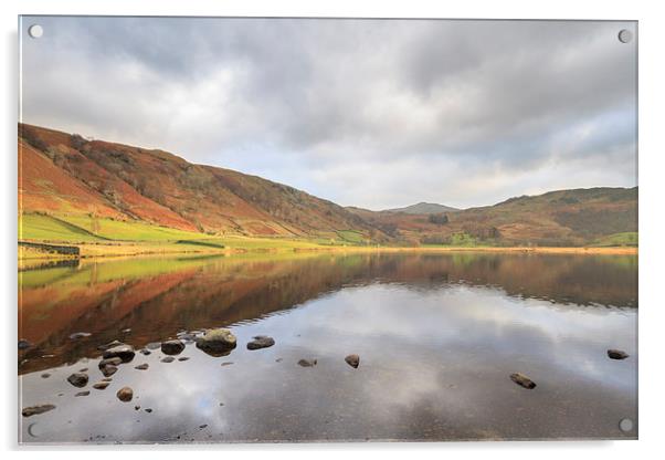 Watendlath Tarn. Acrylic by chris smith