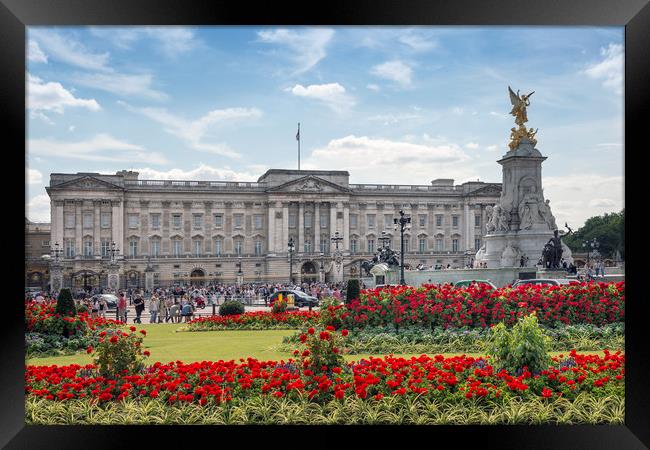  Buckingham Palace Glory Framed Print by Svetlana Sewell