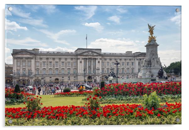  Buckingham Palace Glory Acrylic by Svetlana Sewell
