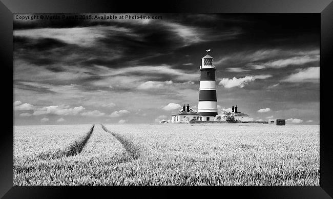 Happisburgh Lighthouse Framed Print by Martin Parratt